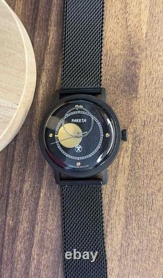 Raketa Copernicus Black Vintage Soviet Mechanical Mens Watch 1990s Sun Dial Rare
