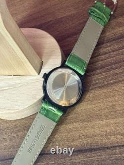 Raketa Copernicus Green Vintage Soviet Mechanical Mens Watch 1990s Sun Dial Rare