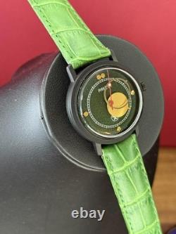 Raketa Copernicus Green Vintage Soviet Mechanical Mens Watch 1990s Sun Dial Rare
