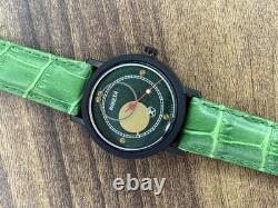Raketa Copernicus Green Vintage Soviet Mechanical Mens Watch 1990s Sun Dial Rare