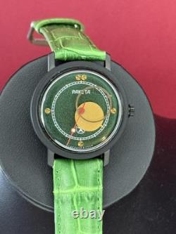 Raketa Copernicus Green Vintage Soviet Mechanical Mens Watch 1990s Sun Dial Rare