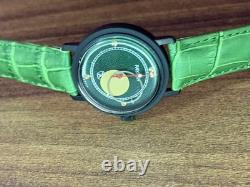 Raketa Copernicus Green Vintage Soviet Mechanical Mens Watch 1990s Sun Dial Rare