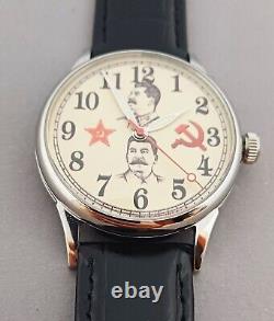 Raketa Stalin vintage Soviet Russian Ussr mechanical Wristwatch #409