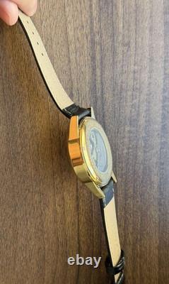 Raketa Watch 24h Mechanical Antarctica Russian Day Men's Soviet Rare USSR Golden
