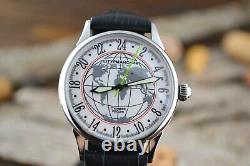 Raketa Watch 24h Shturmanskie Mechanical Russian Men's Soviet New Retro Vintage