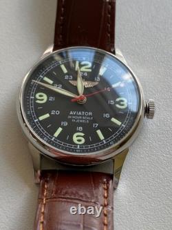 Raketa Watch Aviation Mechanical USSR Soviet Wrist Russian Rare Men's