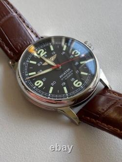 Raketa Watch Aviation Mechanical USSR Soviet Wrist Russian Rare Men's