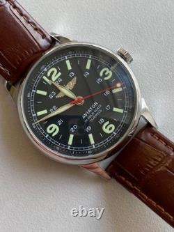 Raketa Watch Aviation Mechanical USSR Soviet Wrist Russian Rare Men's