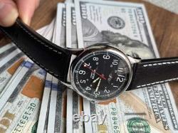 Raketa Watch Aviator Mechanical Wrist Military Vintage Russian Soviet USSR Rare