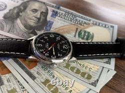 Raketa Watch Aviator Mechanical Wrist Military Vintage Russian Soviet USSR Rare