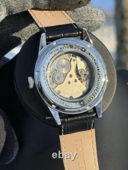 Raketa Watch Mechanical Aviator Black Pilot Vintage USSR Wrist Soviet Men's Date