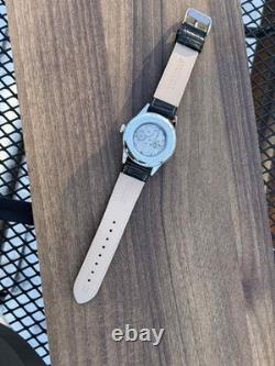 Raketa Watch Mechanical Aviator Black Pilot Vintage USSR Wrist Soviet Men's Date