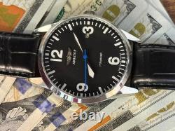 Raketa Watch Mechanical Aviator DATE Military USSR Russian Wrist Soviet Men Pilo