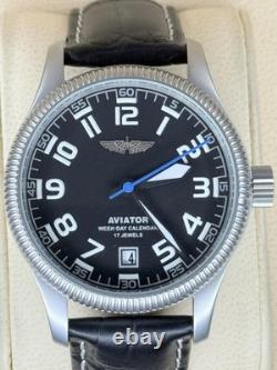 Raketa Watch Mechanical Aviator Wrist Russian Vintage Soviet USSR Military Pilot