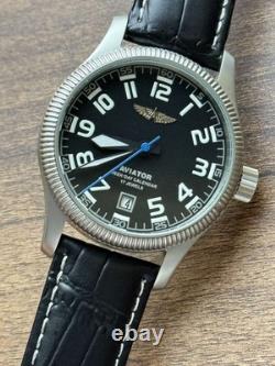 Raketa Watch Mechanical Aviator Wrist Russian Vintage Soviet USSR Military Pilot