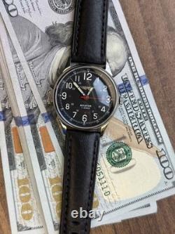 Raketa Watch Mechanical Aviator Wrist Vintage Russian Soviet USSR Military Rare