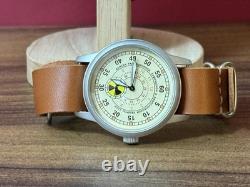 Raketa Watch Radiation Mechanical Military Wrist Russian Vintage Soviet USSR Men