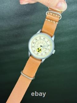 Raketa Watch Radiation Mechanical Military Wrist Russian Vintage Soviet USSR Men