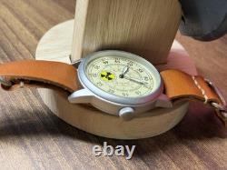 Raketa Watch Radiation Mechanical Military Wrist Russian Vintage Soviet USSR Men