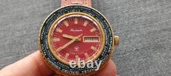 Raketa World Time Cities Rocket Russian Soviet Men's Watch USSR Vintage CCCP