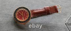 Raketa World Time Cities Rocket Russian Soviet Men's Watch USSR Vintage CCCP
