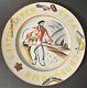 Rare Antique Russian Soviet Propaganda Plate The Sower