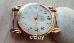 Rare MOSKVA Moscow 1957 Vintage 583 solid Gold Russian Watch USSR