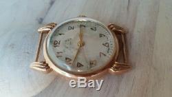 Rare MOSKVA Moscow 1957 Vintage 583 solid Gold Russian Watch USSR