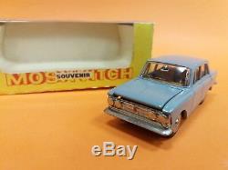 Rare Moskvitch 408 71 A1 Souvenir + Box Russian Ussr