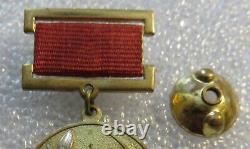 Rare Russian Soviet USSR CCCP State Prize Medal Badge 3rd class Low SN