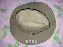 Rare! Soviet Russian Afghan Panama Cap Military Hat 57 USSR