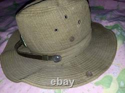 Rare! Soviet Russian Afghan Panama Cap Military Hat 57 USSR