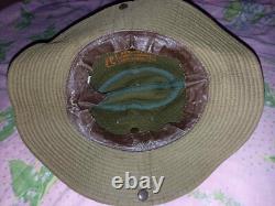 Rare! Soviet Russian Afghan Panama Cap Military Hat 57 USSR