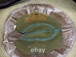 Rare! Soviet Russian Afghan Panama Cap Military Hat 57 USSR