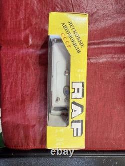 Rare VTG USSR RAF-M-22031 Ambulance Diecast Soviet RUSSIAN 143 Model IN BOX