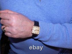 Rare Vintage Nairi 14k Rose Yellow Gold Fancy Manual Watch Russian Soviet USSR