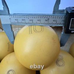 Rare Vintage Soviet Russian Billiard Balls USSR 70mm Set of 16