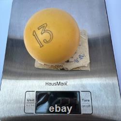 Rare Vintage Soviet Russian Billiard Balls USSR 70mm Set of 16