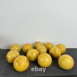 Rare Vintage Soviet Russian Billiard Balls USSR FULL Set of 12