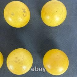 Rare Vintage Soviet Russian Billiard Balls USSR FULL Set of 12