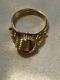 Rare Vintage Soviet Russian Rose Gold 583 14k Ring Women's Jewelry Size 7ussr