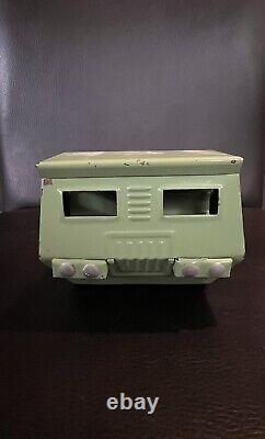 Rare Vintage USSR Soviet Russian Tin WWII Military Toy Truck