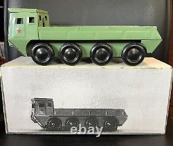Rare Vintage USSR Soviet Russian Tin WWII Military Toy Truck
