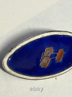 Rare soviet ussr badge silver award russian sign Dobrolet 20s, hot enamel R