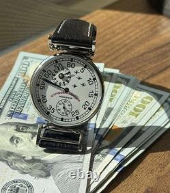 Regulator Watch Mechanical Wrist Russian Attack Aviation Men Pilot Fight Molniya