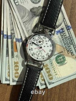 Regulator Watch Mechanical Wrist Russian Attack Aviation Men Pilot Fight Molniya