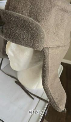 Repro Soviet WW2 Ushanka hat Russian WWII uniform cap m1940 Size 59