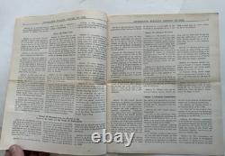 Russia USSR Embassy Bulletin 1945 elections propaganda Lot x 7 issues withphotos