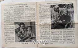 Russia USSR Embassy Bulletin 1945 elections propaganda Lot x 7 issues withphotos