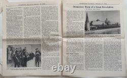 Russia USSR Embassy Bulletin 1945 elections propaganda Lot x 7 issues withphotos
